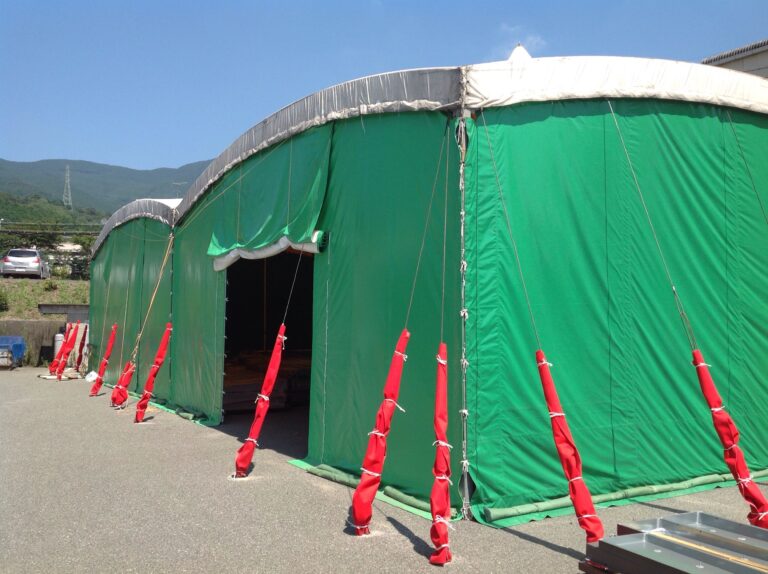 仮設用テント倉庫レンタル01