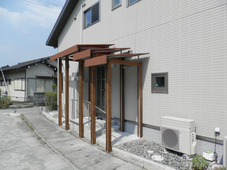 一般住宅テント工事01